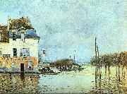 Flood at Pont-Marley, Alfred Sisley